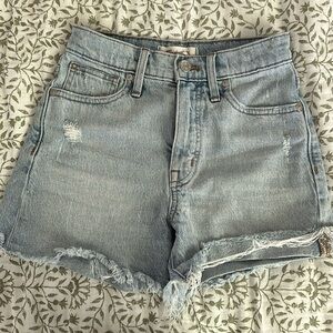 Madewell High Rise Shorts